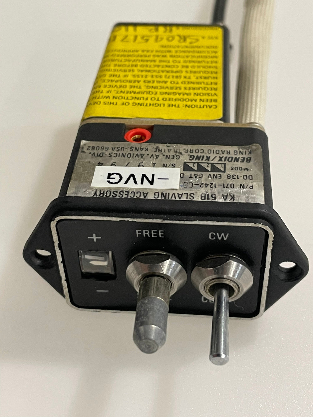 Slaving Accessory (NVG A/C Only) P/N 071-01242-0006-NVG