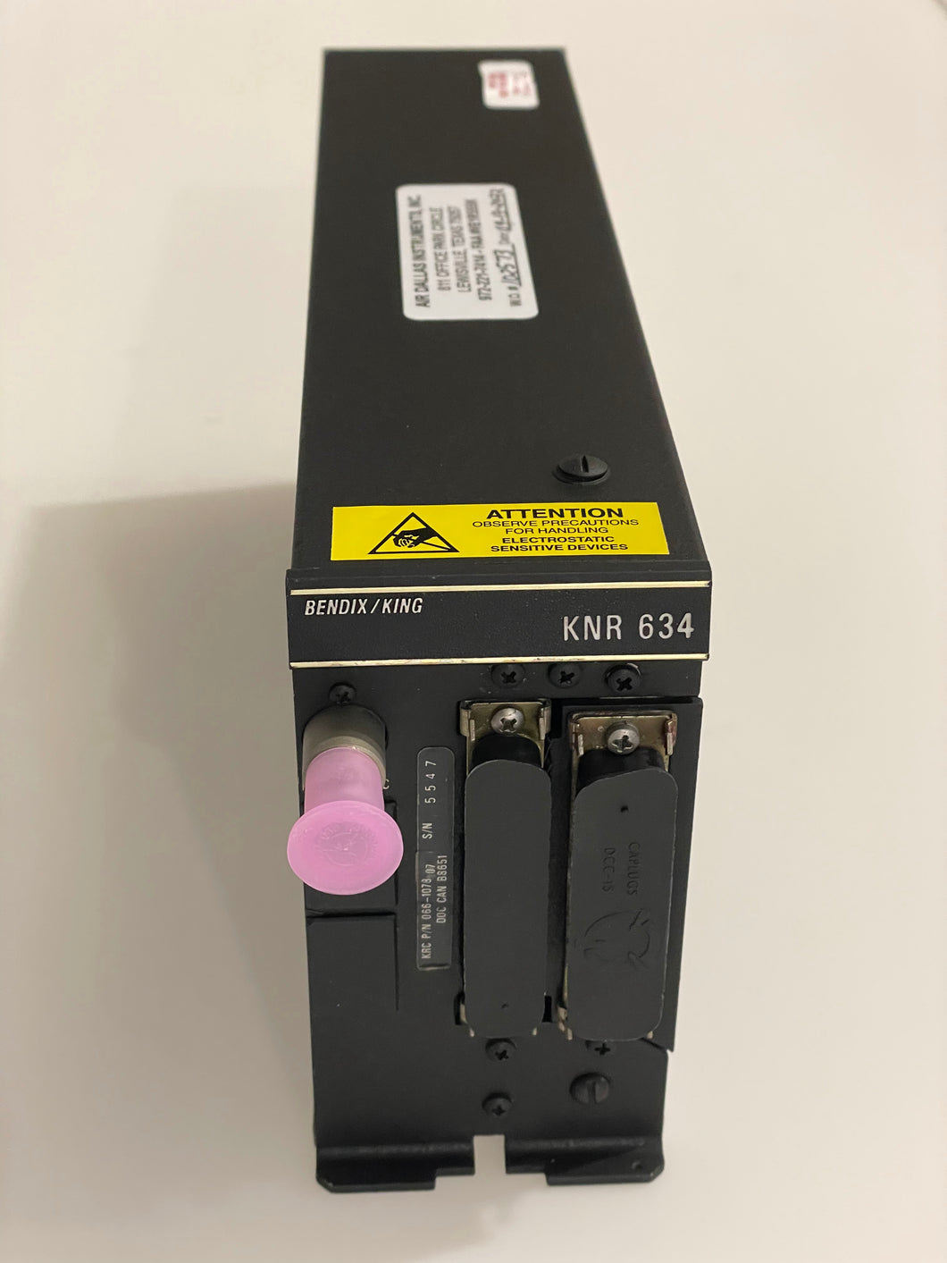 KNR - 634  NAV RECEIVER P/N 066-1078-07