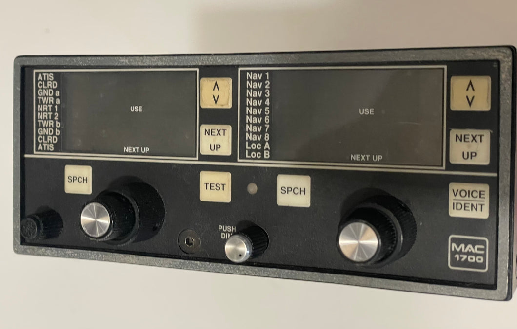 king KX170B NAV/COMM P/N 069-1020-00