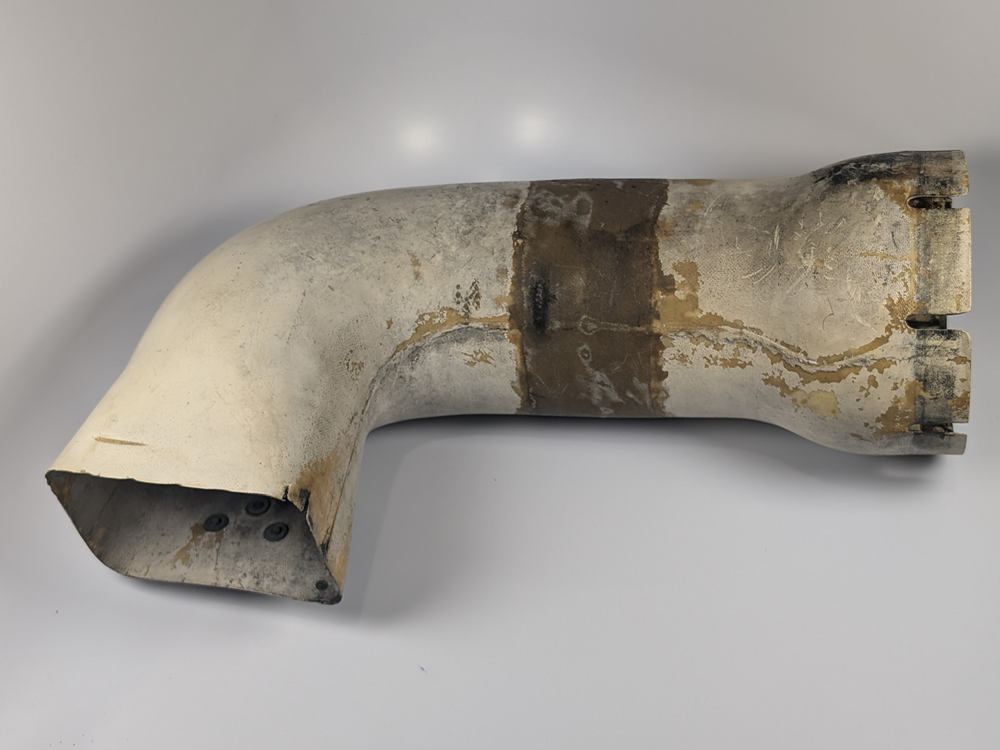 DUCT ASSY P/N 206-064-203-101