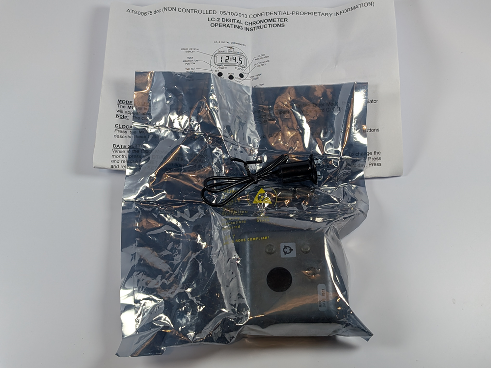 ASTRO TECH LC-2 CLOCK P/N AT420100