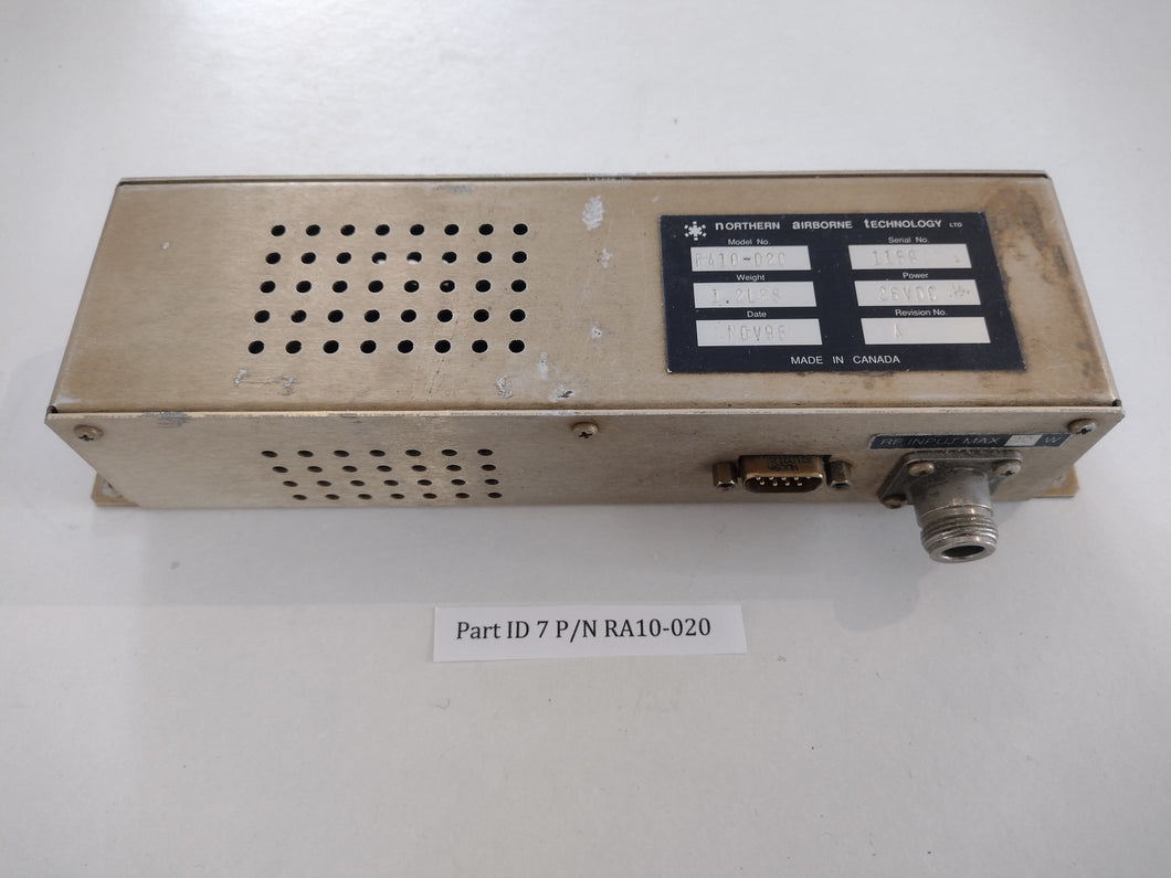 RF ATTENTUATOR P/N RA10-020