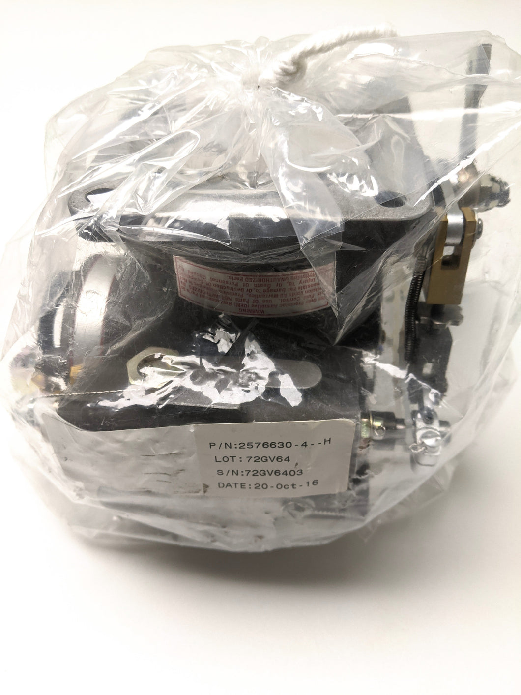 SERVO FUEL P/N 2576630-4